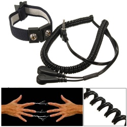 Dual-Wire ESD wrist strap